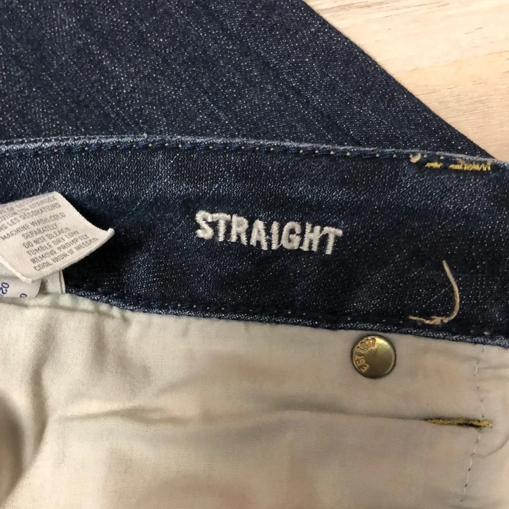 American Eagle Straight Leg Stretch Jeans Size 12 - Picture 9 of 16